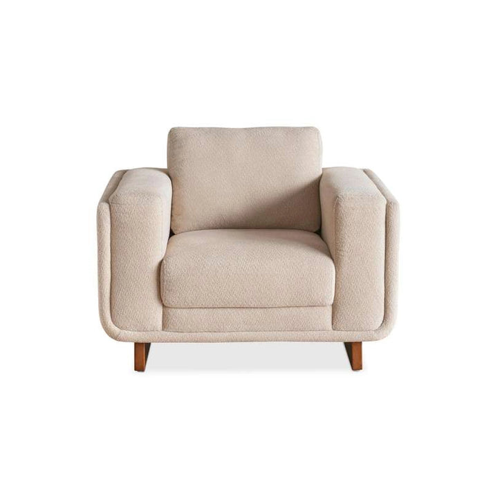 Shelon Single Seater Sofa - Beige