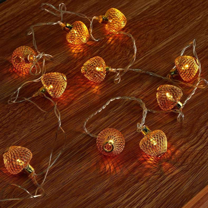 Shimmer 10-Led String Light 2M - Gold