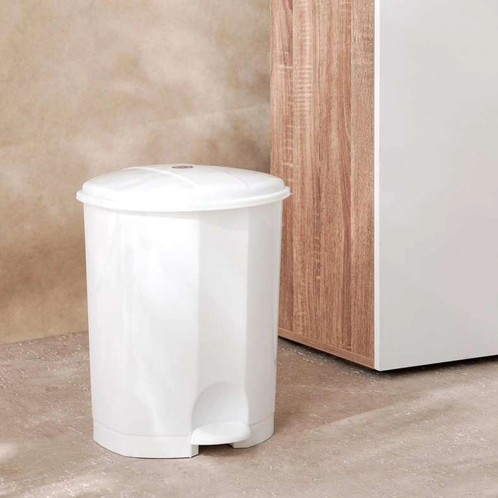 Shire Plastic Waste Bin 18L -White