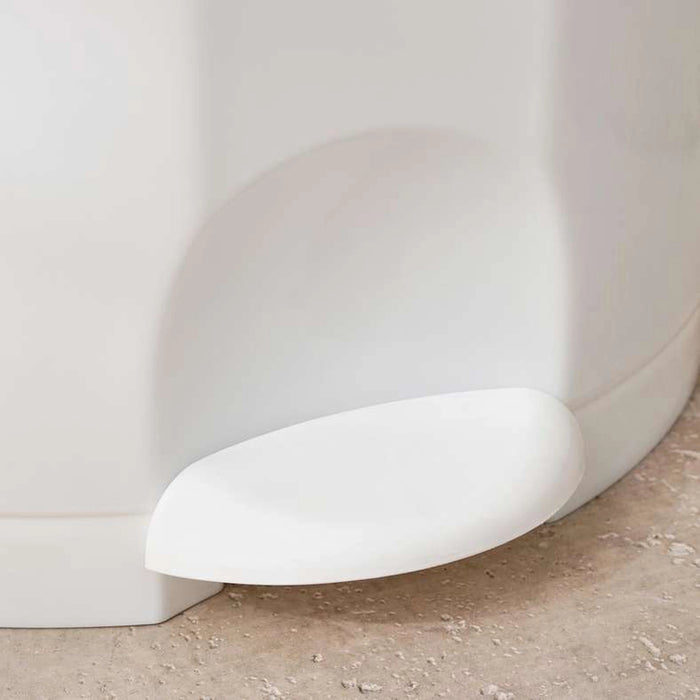 Shire Plastic Waste Bin 50L -White