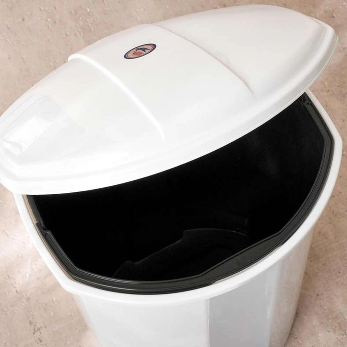 Shire Plastic Waste Bin 50L -White