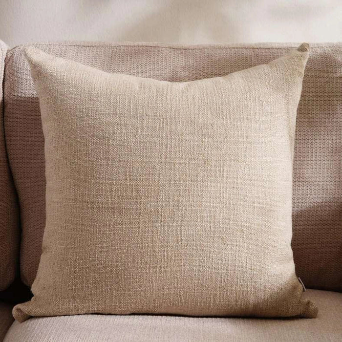 Shirley Textured Filled Cushion 50X50cm - Natural Pan Home