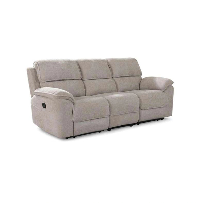 Shran 3 Seater Recliner Sofa - Beige