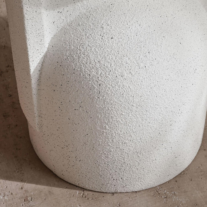 Sienna Polyresin Vase 38X36X91Cm - White