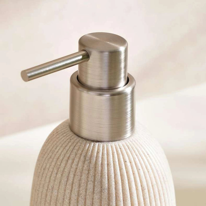 Siesta Soap Dispenser 8.1X8.1X17Cm - Beige