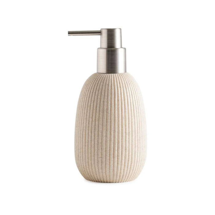 Siesta Soap Dispenser 8.1X8.1X17Cm - Beige