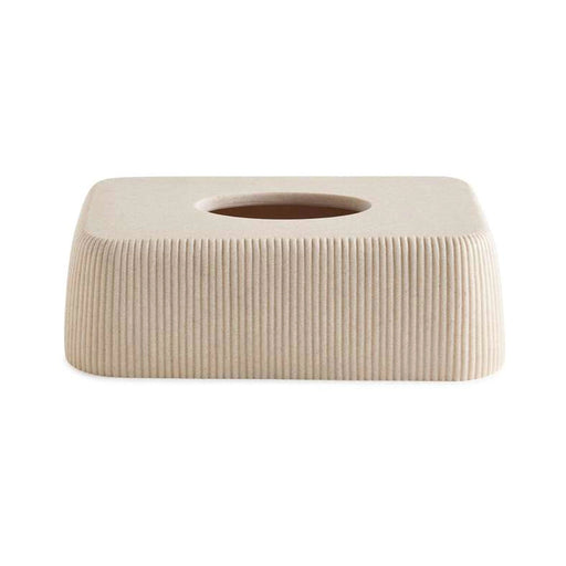 Siesta Tissue Box Cover 29.5X9.5X17.5Cm - Beige PAN HOME