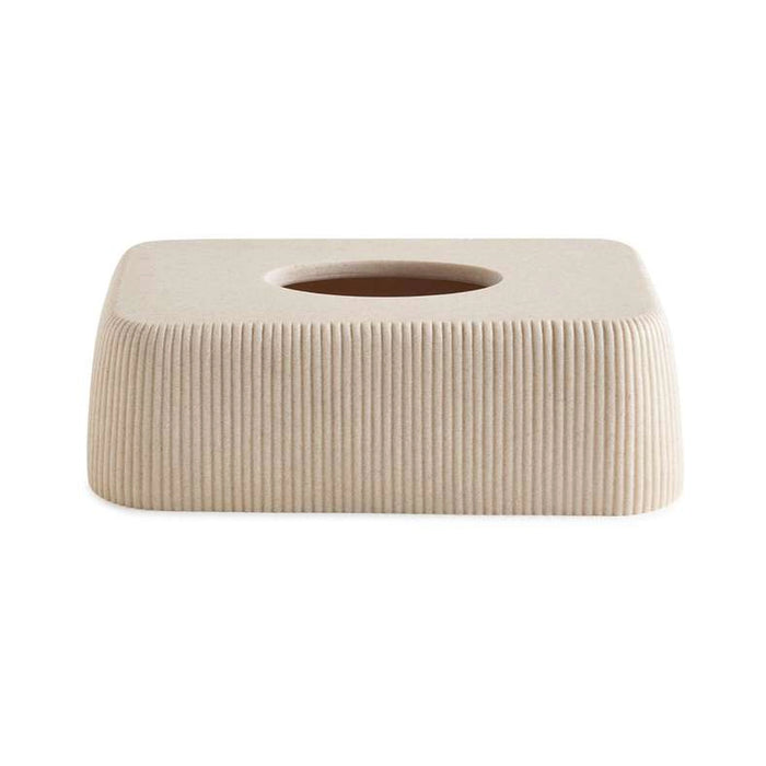 Siesta Tissue Box Cover 29.5X9.5X17.5Cm - Beige