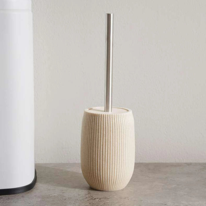 Siesta Toilet Brush Holder 11X11X16Cm - Beige