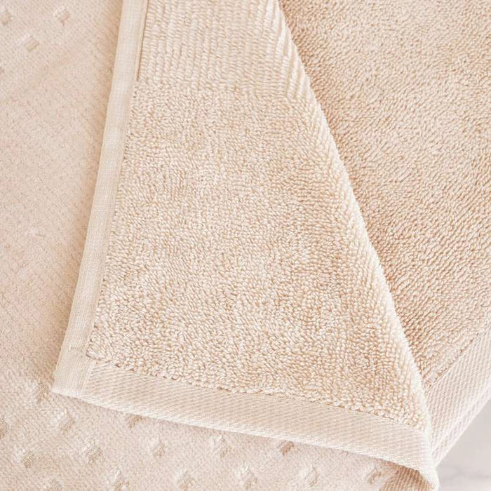 Siesta Velour Bathtowel 70X140Cm - Cream