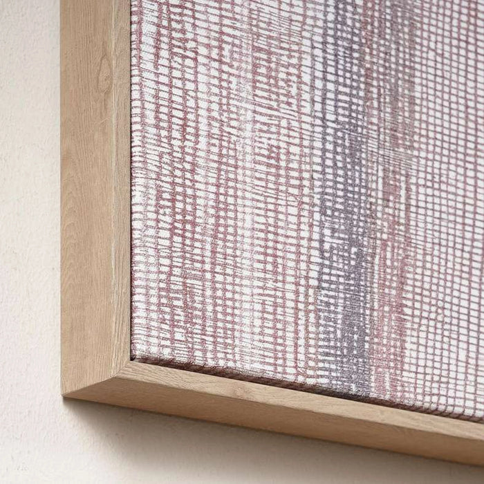 Silent Textile Canvas Wall Art 80X120Cm - Natural