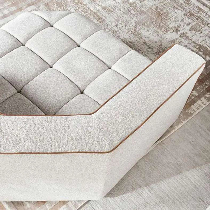Silken Embarce Corner Sofa Set- Beige