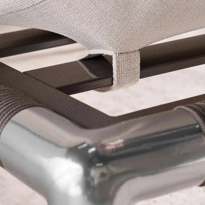 Silver Sky Outdoor Lounger - Grey