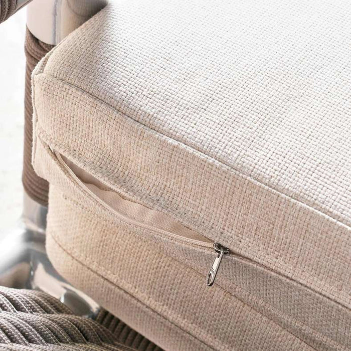 Silver Sky Outdoor Lounger - Grey