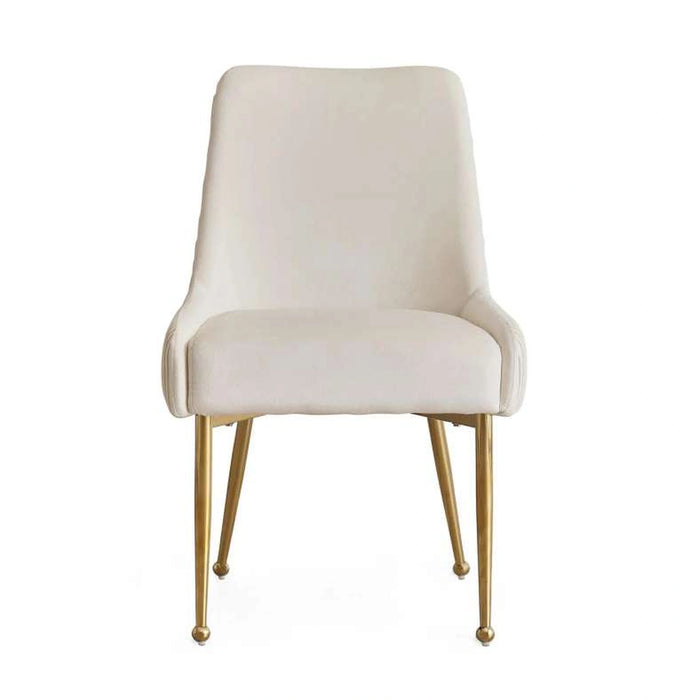Simba New Dining Chair - Cream Gold