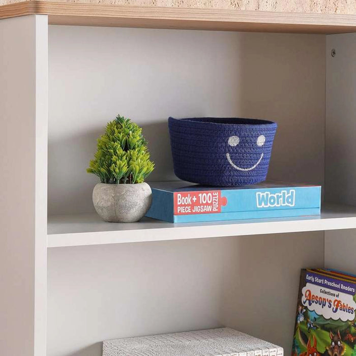 Sirius Kids Book Case - Grey And Oak