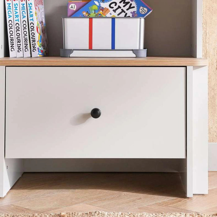 Sirius Kids Book Case - Grey And Oak