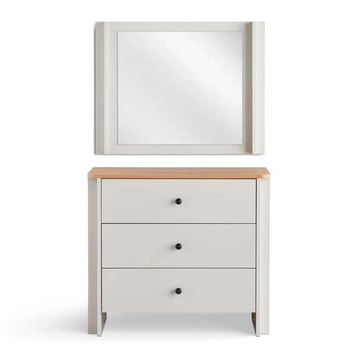 Sirius Kids Dresser With Mirror - Grey And Oak