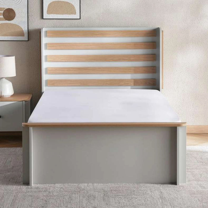Sirius Kids Single Bed 120X200 - Grey And Oak