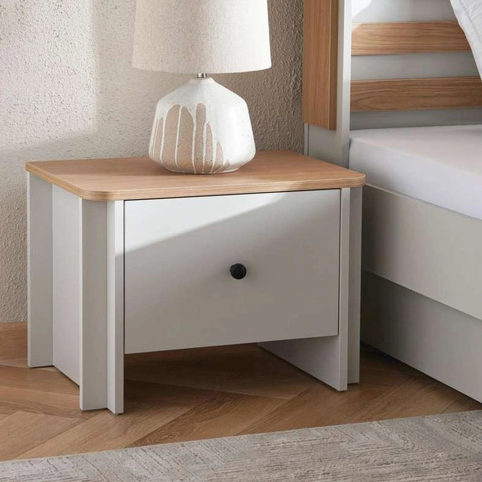 Sirius Nightstand - Grey And Oak