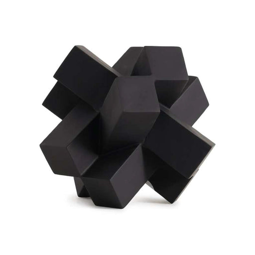 Sirius Polyresin Decor Orb 20X20X20Cm- Black PAN HOME