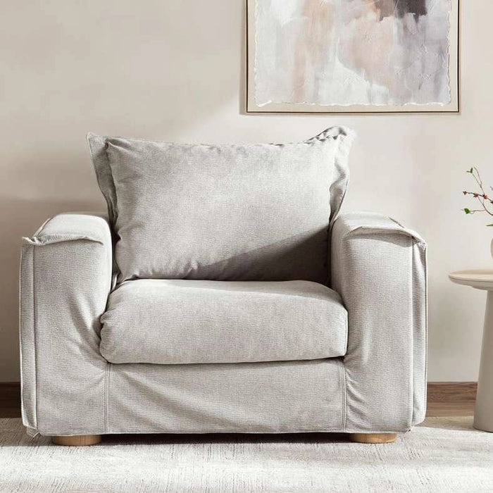 Siroana Single Seater Sofa - Grey