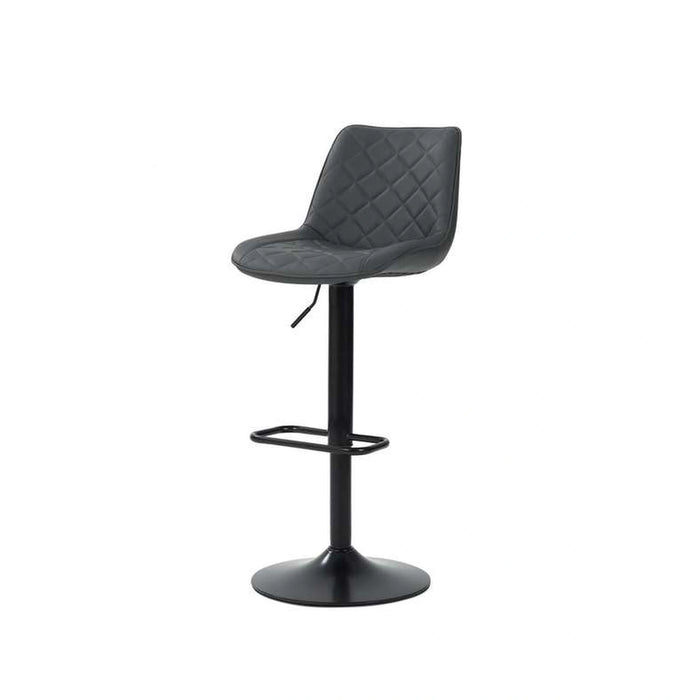 Skagen Bar Chair Adjustable Height - Grey Black