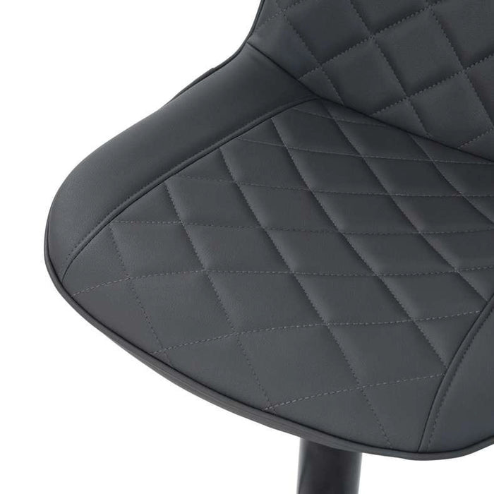 Skagen Bar Chair Adjustable Height - Grey Black