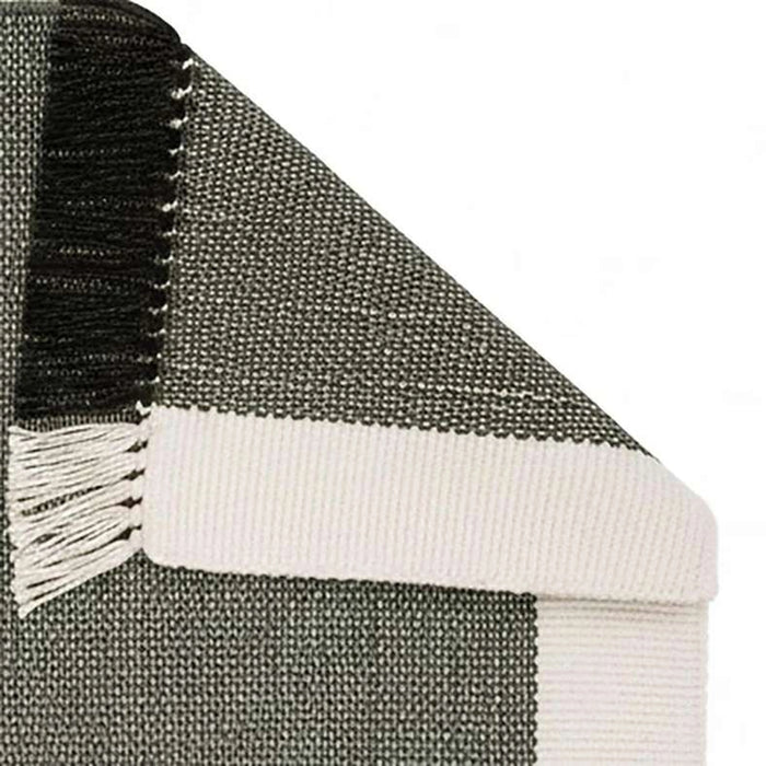 Skype Recycle Dhurrie With Fringe 60X90Cm - Olive