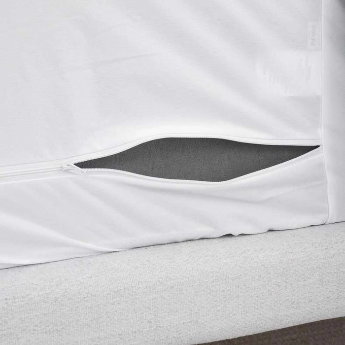 Sleep Guard Jersey Mattress Encasement 160X200+33Cm-White