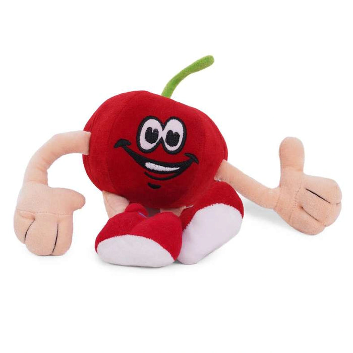 Smiling Tomato Cushion 40Cm - Brown