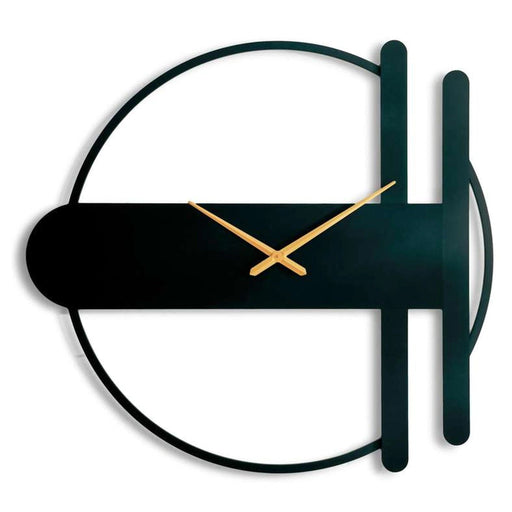 Smith Metal Wall Clock Dia105Cm- Black PAN HOME