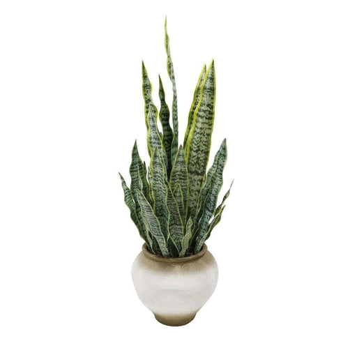 Snake Artificial Plant In Ceramic Pot H109Cm - Green PAN HOME