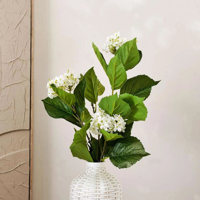 Snowflower Artificial Flower Stem 20.32X20.32X99.06Cm- Green