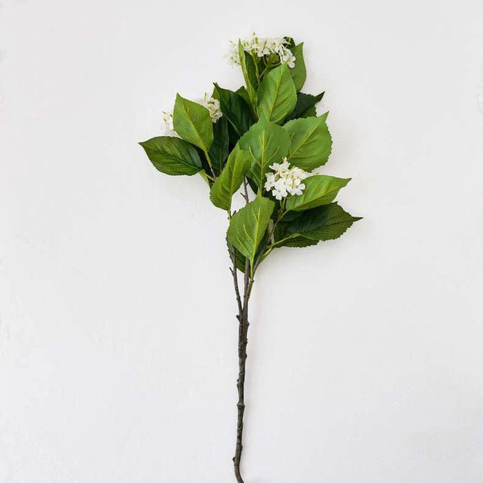 Snowflower Artificial Flower Stem 20.32X20.32X99.06Cm- Green