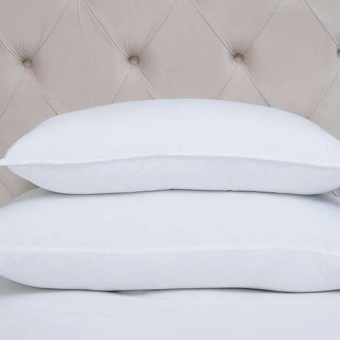 Snug Microgel Soft Pillow -White Pan Home