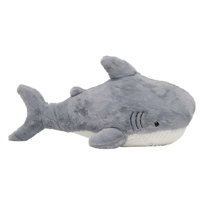 Snug Shark Cozy Plush Toy 55X26X20Cm - Grey