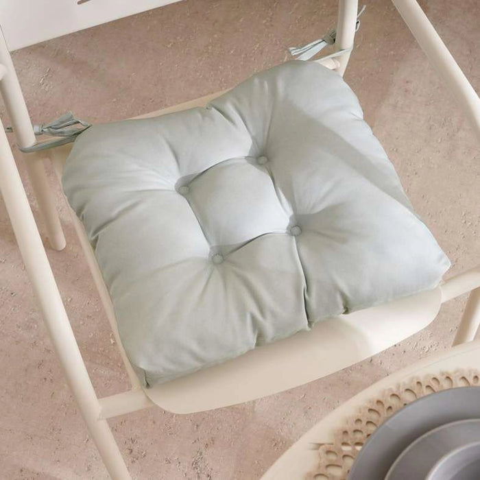 Soft Haze Printed Water Repellant Outdoor Filled Chair Pad 40X40X5Cm - Grey