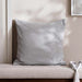Soft Turkish Cotton Waffle Jersey Cushion Cover - Light Grey Pan Home