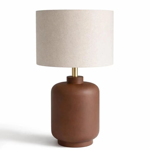 Solace E27 Table Lamp 38X38X68Cm - Brown PAN HOME