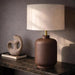 Solace E27 Table Lamp 38X38X68Cm - Brown PAN HOME