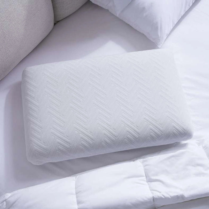 Solace Graphene Memory Foam Pillow 13Cm - White Pan Home