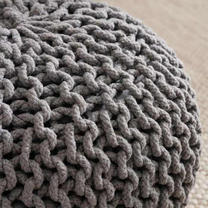Solicity Pouf 50X50X40Cm-Grey