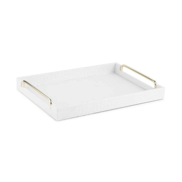 Solis Decor Tray 40X28X5.5Cm - White