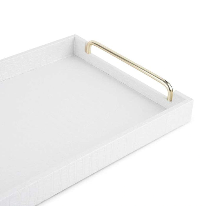 Solis Decor Tray 40X28X5.5Cm - White