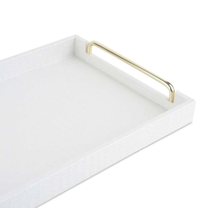 Solis Decor Tray 45X32X5.5Cm - White