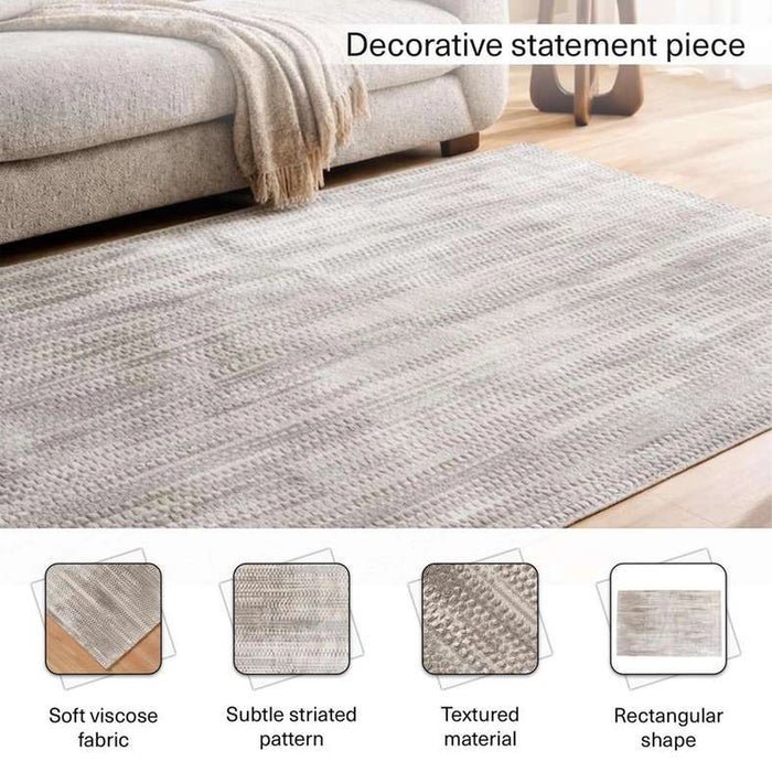 Soller Soft Touch Rug 200X300Cm - Grey