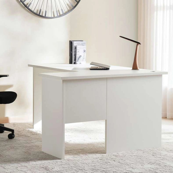 Solmere Office Desk Right Side Return 160Cm - White