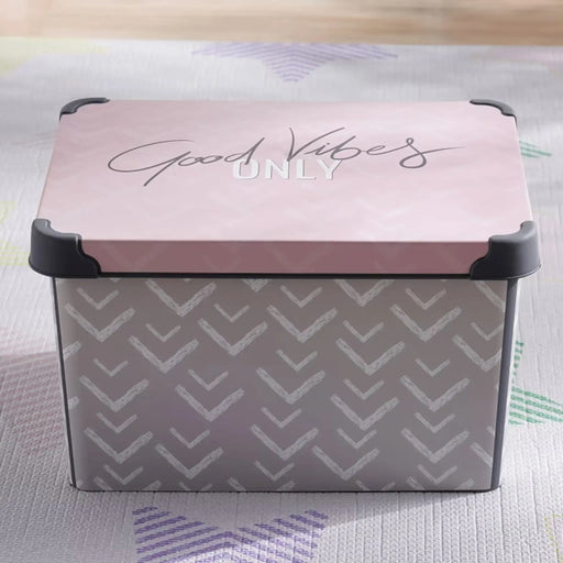 Solo Good Vibes 36X27X22 Cm - 17 L - Pink PAN HOME