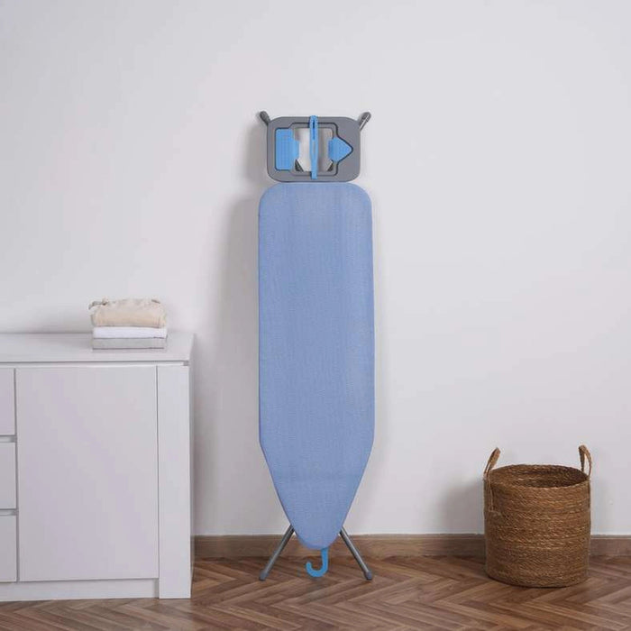 Solon Ironing Board With Steam Iron Rest 38X122X65-90cm - Silver Pan Home